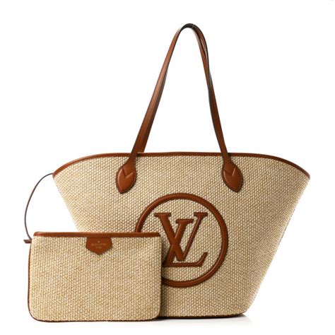 shopper louis vuitton|louis vuitton raffia tote.